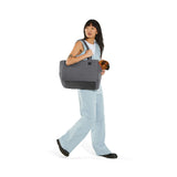 WEEKEND DOG TOTE - GREY.