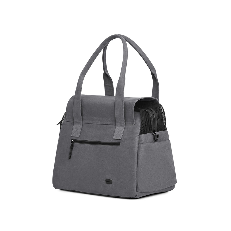 DESTINATION DOG TOTE - GREY.